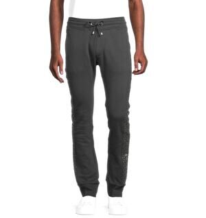 $795 NWT Cavalli Class by Roberto Cavalli Studded Classic-Fit Joggers Size XS